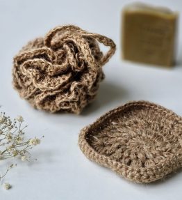 Jute & Hemp Bath Set